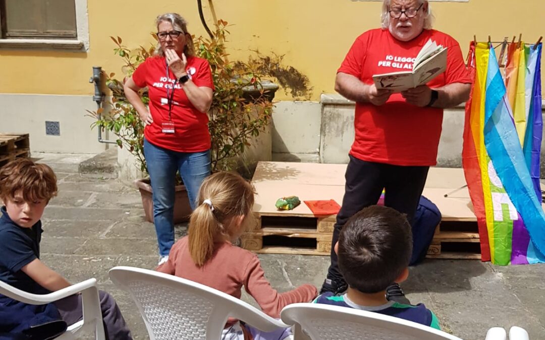 Leggere: Forte! Ad alta voce fa crescere l’intelligenza. I volontari LaAV presenti a Mugello da Fiaba 9