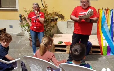 Leggere: Forte! Ad alta voce fa crescere l’intelligenza. I volontari LaAV presenti a Mugello da Fiaba 9